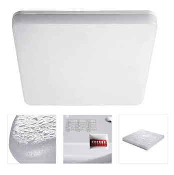 KANLUX Plafon Oprawa LED z Czujnikiem Ruchu Neutralna VARSO 24W NW IP54