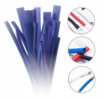 Rurka Termokurczliwa Koszulka 4,8-2,4 Fioletowy 1M