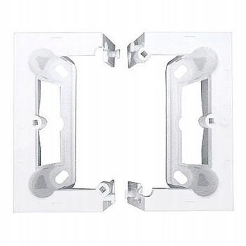 SIMON 10 Puszka Pojedyncza Natynkowa Składana do Ramek Element C Biała