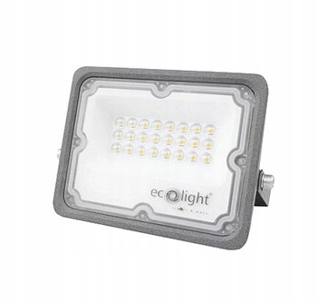 Naświetlacz LED Zewnętrzny Ogrodowy Budowalny 20W 4000K Barwa Neutralna