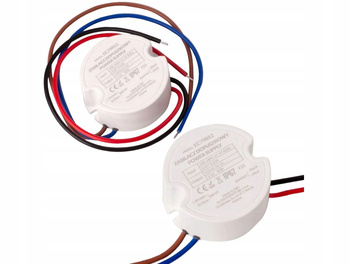 Zasilacz LED 12V DC 30W Dopuszkowy Do Puszki fi 60