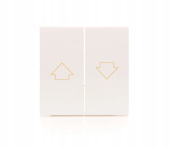 SIMON 54 Klawisze do Przycisku Żaluzjowego Biały