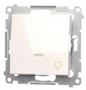 SIMON 54 Przycisk Dzwonkowy z Podświetleniem LED