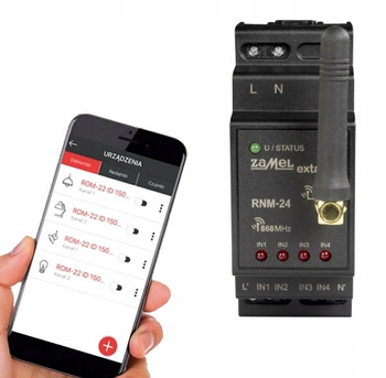 Nadajnik Radiowy Modułowy 4 Kanały EXTALife RNM-24