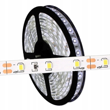 Taśma LED 24W Pasek Rolka 5m Zimna IP65 Wodoodporna Oświetlenie do Łazienki