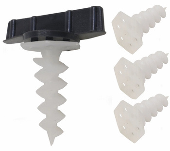 Kołki Ślimak do Styropianu KWM-50 z Kluczem 4 szt.