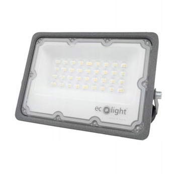 Naświetlacz LED Zewnętrzny Ogrodowy Reflektor 30W 6500K Zimne Wodoszczelny