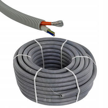 AKS Rura karbowana Lekka Szara Peszel RKGL 16/11 z pilotem 25m 320N