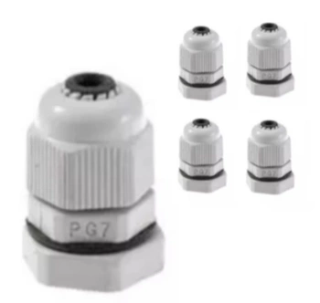 Dławik Kablowy Dławnica Kablowa Z Gwintem IP68 Uszczelnienie 3,5-6 mm 5szt