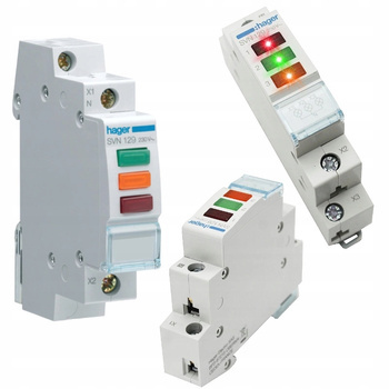 HAGER Lampka sygnalizacyjna kontrolna LED SVN129