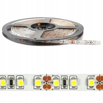 EcoLight Taśma LED 48W 12V IP20 Pasek Ledowy 5m Neutralna 4000K