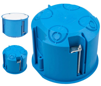 Puszka Podtynkowa Łączona Głęboka do Regipsów G/K 70mm z Pokrywa 1szt Simet