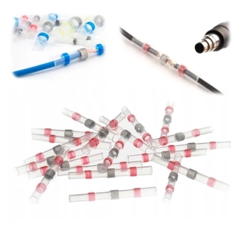 Złączka Termokurczliwa z Cyną 0,1-1 mm² 10 Sztuk