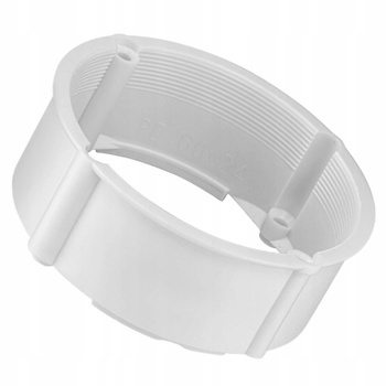 Pierścień Dystansowy Do Puszki Elektrycznej 60x24 mm Biały 1 szt. PD60x24