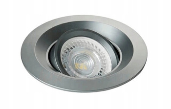 KANLUX Oczko Oprawka Sufitowa COLIE Ruchome Pierścień Szare 10W