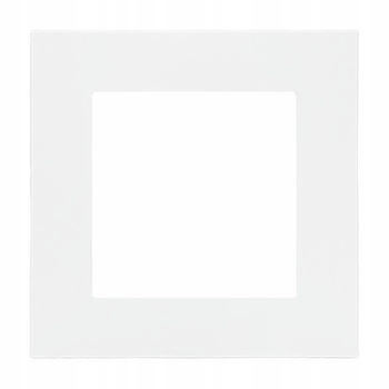 Simon 55 Ramka Pojedyncza LINE 1-Krotna do Gniazdka Biała MAT