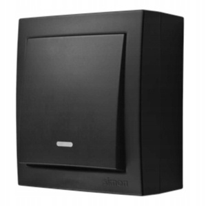 SIMON AquaClick Włącznik Podświetlany Pojedynczy