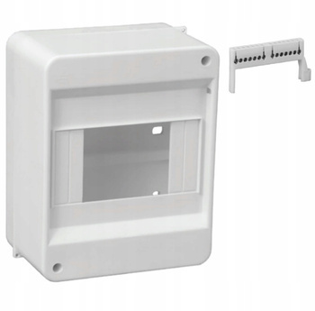 Rozdzielnica Obudowa Natynkowa 1x5 Zaciskami N+PE