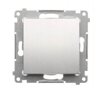 SIMON 54 Włącznik Schodowy Łącznik Srebrny MAT