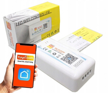 Sterownik do LED RGB Sterowanie Aplikacją WiFi ALEXA GOOGLE HOME 180W 15A