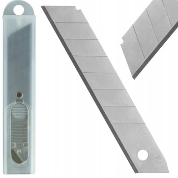 HOEGERT Ostrze Ostrza Łamane Do Nożyka Noża Tapeciak 18 mm SK5 Zestaw 10szt