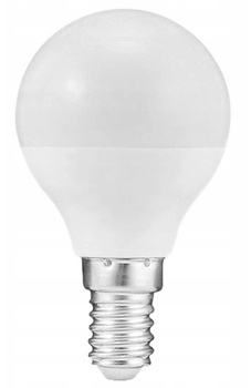 Żarówka LED Kulka Mały Gwint E14 7W 6500K Barwa Biała Zimna