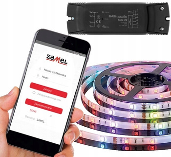 Sterownik do Taśm LED RGB Na pilot WiFi 4-Kanałowy Exta Life Natynkowy