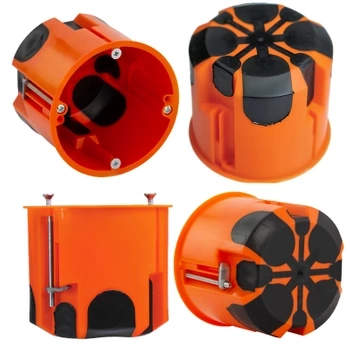 Puszka Instalacyjna Wiatroszczelna Głęboka 60 mm