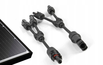 Konektor Złącze Solarne Dwójnik MC4 1000V do Paneli Fotowoltaicznych