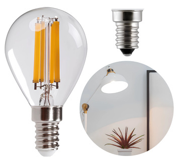 Kanlux Żarówka Kulka XLED G45 E14 6W Biała Neutral