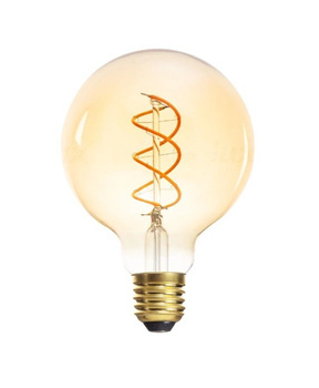 Kanlux Żarówka LED Filament Kula Ozdobna G95 E27 Duży Gwint 4W=25W Ciepła