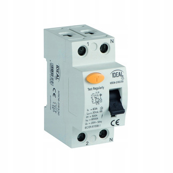 KANLUX Wyłącznik Różnicowoprądowy 1-faz 63A 30mA