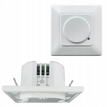 Mikrofalowy Czujnik Ruchu Sensor Do Puszki fi60mm Zasięg max 15m 180°