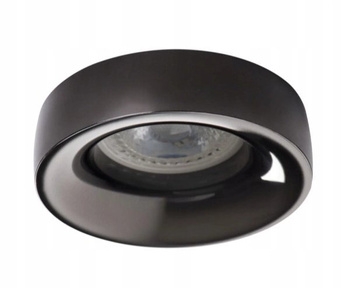 KANLUX Oczko Sufitowe LED Oprawa Halogenowa ELNIS Gniazdo 10W Antracyt