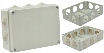 Puszka instalacyjna natynkowa hermetyczna IP65 190x140x70