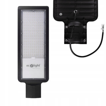 Lampa Uliczna Zewnętrzna Ogrodowa Mocna 200W 5000K Neutralne światło 63,2cm