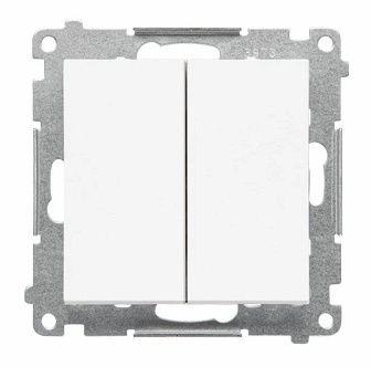 Simon 55 Włącznik Podwójny Łącznik Świecznikowy