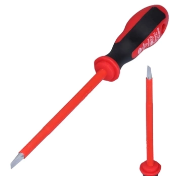 HAUPA Wkrętak Izolowany Płaski 2K Izolacja 1000V VDE 150mm