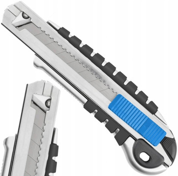 HOEGERT Nóż Nożyk Z Ostrzem Łamanym 18 mm 5 Ostrzy