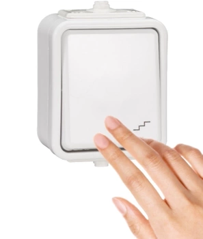 Schneider Cedar Łącznik Schodowy Natynkowy IP44