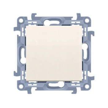 SIMON 10 Łącznik Krzyżowy KREMOWY bez Piktogramu