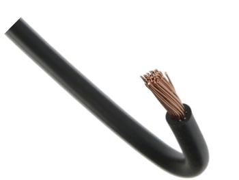 Przewód kabel okrągły elektryczny linka giętka LGY 4mm2 Czarny 750V