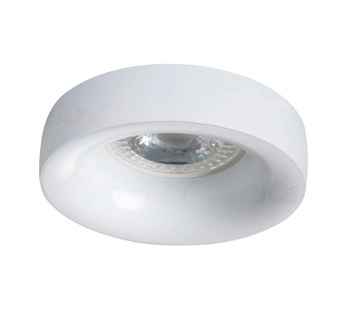 KANLUX Oczko Sufitowe LED Oprawa Halogenowa Pierścień ELNIS 10W Biała