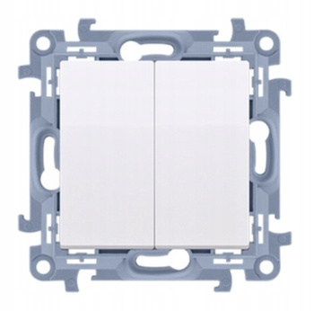 SIMON 10 Włącznik Podwójny Schodowy Podświetlany