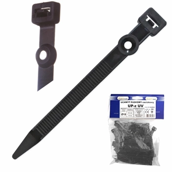 Uchwyt Montażowy Paskowy Zaciskowy UP-z18 UV 50szt