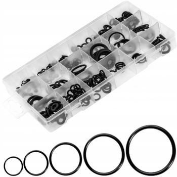 HOEGERT Zestaw Uszczelek Gumowych Oring 225szt