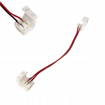 Złączka LED dwustronna z przewodem 8mm do Łączenia Taśm LED