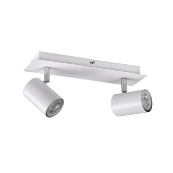 Kanlux Lampa Sufitowa LED Spot Oprawa Ścienna EVALO 2xGU10 2x10W Biały Mat